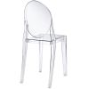 Stackable Clear Acrylic Dining Chair for Indoor or Outdoor Use