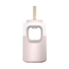 Carry USB Rechargeable Physical Mosquito Trap (Color: pink)