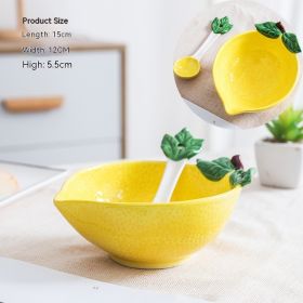 Creative Student Household Tableware (Option: Lemon Watchband Spoon)