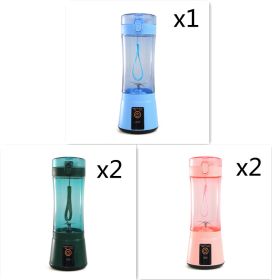 Portable Blender Portable Fruit Electric Juicing Cup Kitchen Gadgets (Option: Set31-USB)