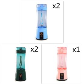 Portable Blender Portable Fruit Electric Juicing Cup Kitchen Gadgets (Option: Set42-USB)