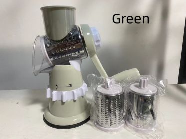 Modern Minimalist Kitchen Chopper Multi-functional Manual (Color: green)