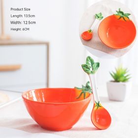 Creative Student Household Tableware (Option: Tomato Watchband Spoon)