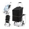 Water-Resistant Removable Folding Shopping Utility Cart