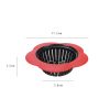 Flower Shaped Kitchen Sink Strainer Floor Drainer Bathtub Cover Drain Tub Stopper Strainers for Floor Laundry Bathroom 4.5inch Diameter