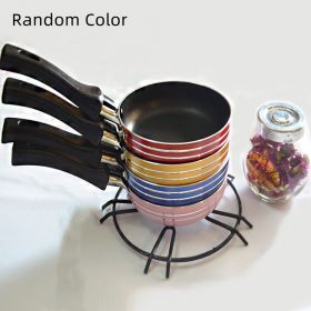 Thick Non-stick Pan Flat Frying Pan (Option: Random Color-16CM)